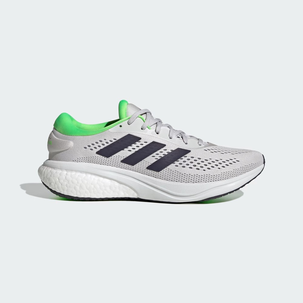 Adidas Supernova 2 Running Sneakers Men's Gray Mesh Lace-Up Athletic Shoes‎ - 11